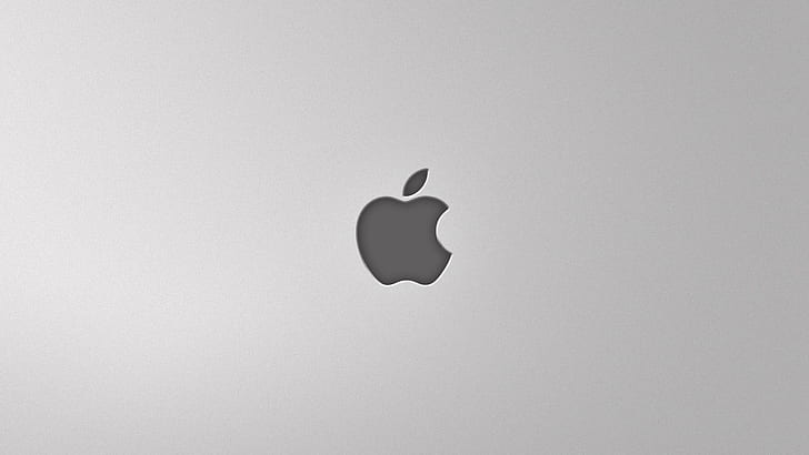 Minimal Apple Grey HD, apple, minimal, minimal apple grey, HD wallpaper |  Wallpaperbetter