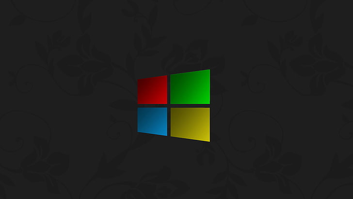 Windows logo, computer, Wallpaper, logo, emblem, windows, the volume, relief, hi-tech, operating system, HD wallpaper