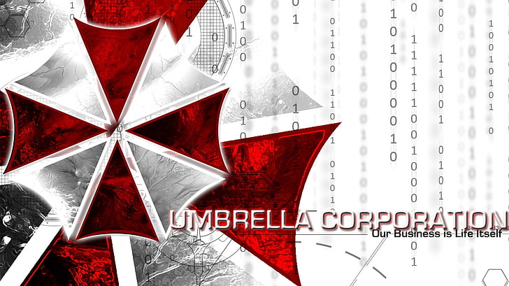 resident evil umbrella corp 1366x768 Gry wideo Resident Evil HD Art, Resident Evil, Umbrella Corp., Tapety HD