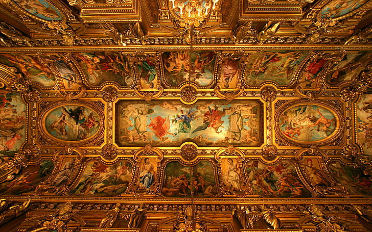 Sistine Chapel, ceiling, old master, chapel, papal, sistine, history, rome, religious, italy, michaelangelo, HD wallpaper