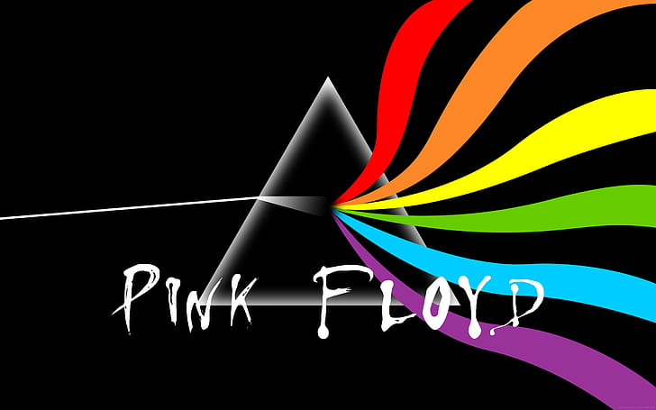 Pink Floyd, música, logo, banda, negro, Fondo de pantalla HD