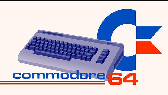 tecnología, computadoras retro, Commodore 64, Fondo de pantalla HD HD wallpaper