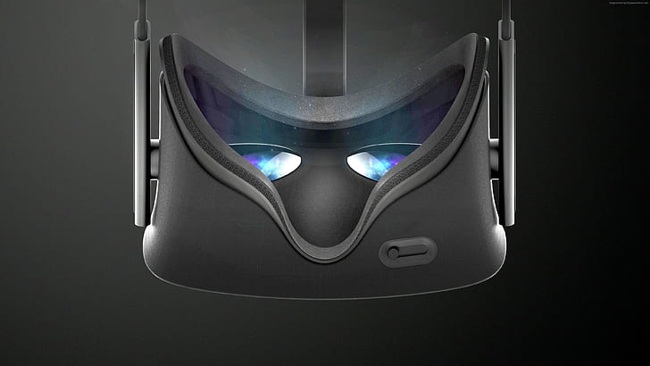 Cuffie VR, 3D., Realtà virtuale, Oculus Rift, Sfondo HD