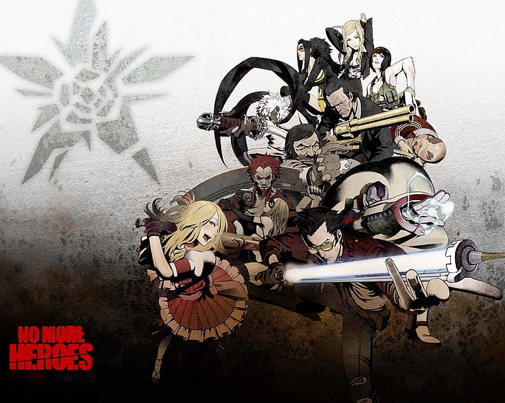 anime characters illustration, Video Game, No More Heroes, HD wallpaper