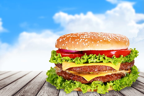 Food, Burger, HD wallpaper HD wallpaper