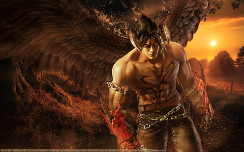 Devil Jin wallpaper, Tekken, HD wallpaper HD wallpaper