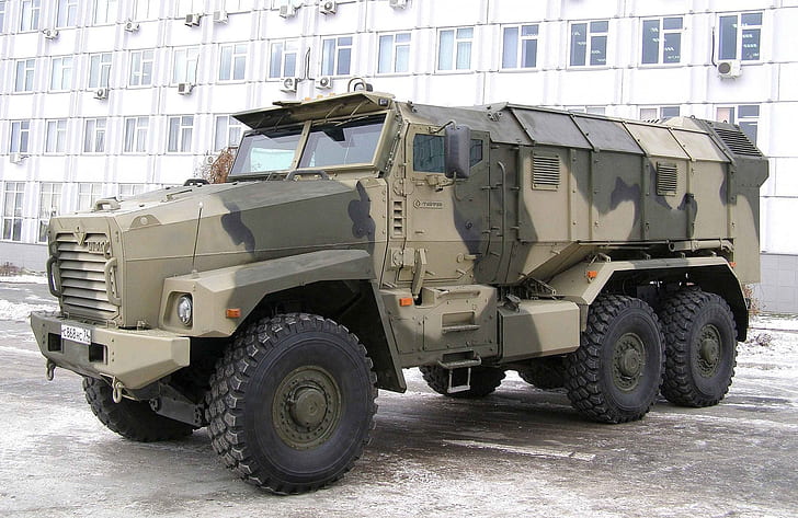 Armored car, The Russian Army, Ural-63099, Typhoon-, HD wallpaper
