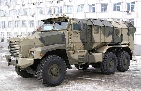 Vehículo blindado, el ejército ruso, Ural-63099, Typhoon-, Fondo de pantalla HD HD wallpaper