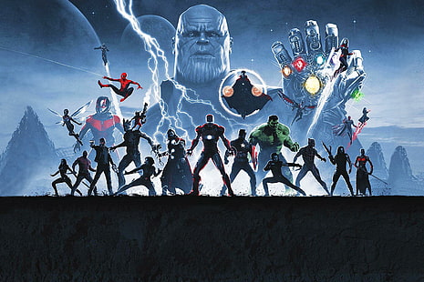 Marvel Cinematic Universe, Avengers Endgame, Fondo de pantalla HD HD wallpaper
