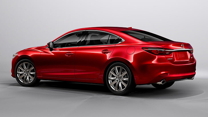 Mazda, Mazda6, Car, Red Car, Sedan, HD wallpaper