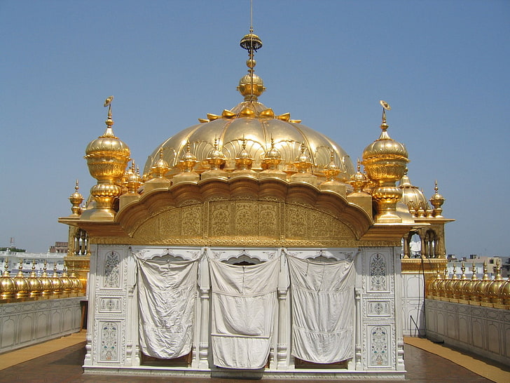 Temples, Harmandir Sahib, Amritsar, Golden Temple, Hamandir Sahib, India, Sikh, HD wallpaper