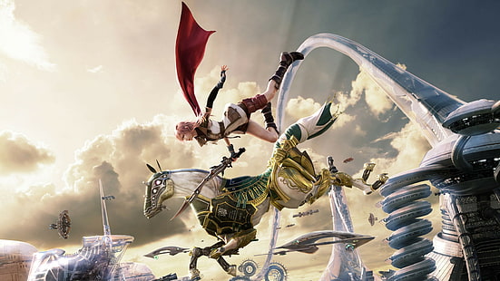 Final Fantasy XIII, Lightning XIII, วิดีโอเกม, Final Fantasy, วอลล์เปเปอร์ HD HD wallpaper
