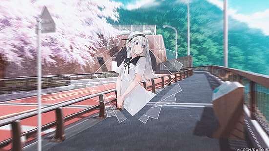 Anime, Anime-Mädchen, Bild in Bild, Shirogane Kei, HD-Hintergrundbild HD wallpaper