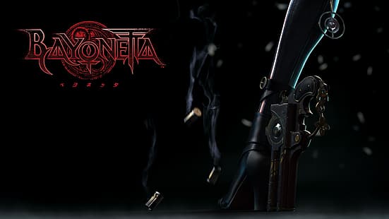  Bayonetta, gun, HD wallpaper HD wallpaper