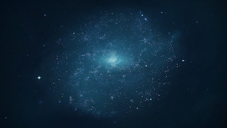 ilustrasi nebula, alam semesta, bintang, Wallpaper HD