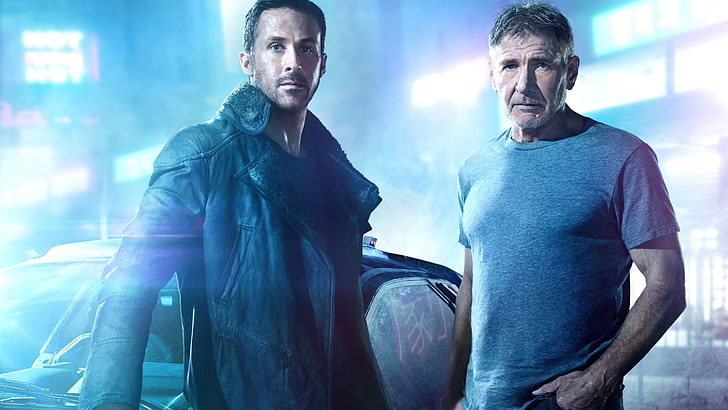 Blade Runner, Blade Runner 2049, Ryan Gosling, Harrison Ford, วอลล์เปเปอร์ HD
