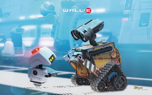 WALL-E、ディズニーウォール、映画、WALL、2008、 HDデスクトップの壁紙 HD wallpaper