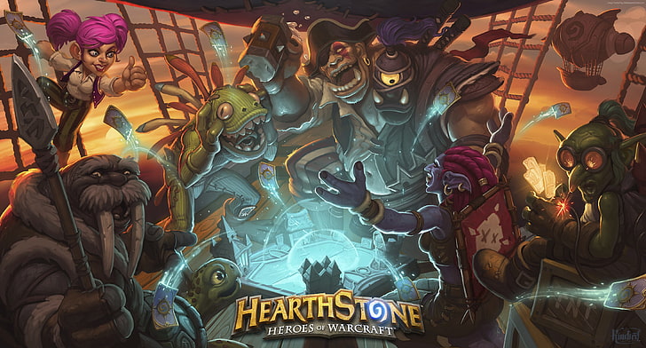 Apple, Android, HearthStone: Heroes of Warcraft - The Grand Tournament, fantasía, Best Games 2015, juego, PC, Fondo de pantalla HD