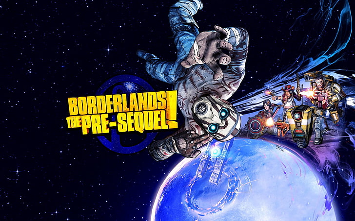 Borderlands The Pre-Sequel illustration ، borderlands 2 ، fps ، rpg ، محرك غير واقعي 3 ، قاتل ، برنامج علبة التروس ، ألعاب 2k ، صفر، خلفية HD