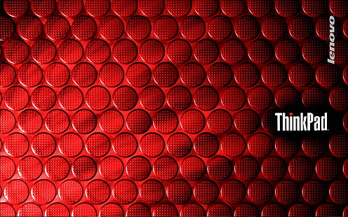 赤いLenovo ThinkPad、ThinkPad、 HDデスクトップの壁紙 HD wallpaper