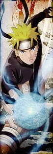Naruto Shippuuden, Naruto (anime), Uzumaki Naruto, anime, anime boys, Rasengan, HD papel de parede HD wallpaper