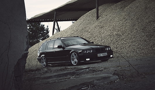 BMW, BMW E36, Norvège, Stance, Stanceworks, bas, Fond d'écran HD HD wallpaper