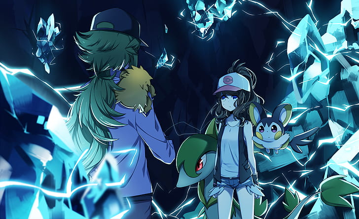 Pokémon, Pokémon-Trainer, N, HD-Hintergrundbild