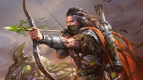 Legende der Kryptiden, Bogenschütze, HD-Hintergrundbild HD wallpaper
