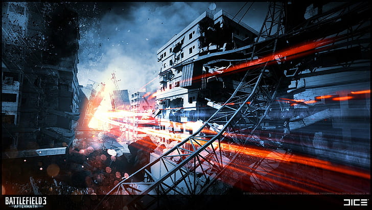 4000x2250, aftermath, battlefield 3, epicenter, game, war, HD wallpaper