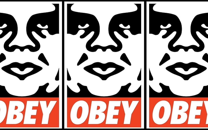 Fairey, obey, Shepard, HD wallpaper