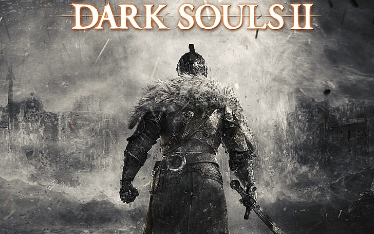 Dark Souls 2 fond d'écran, Dark Souls II, jeu vidéo de rôle, monde ouvert, à partir de logiciels, Fond d'écran HD