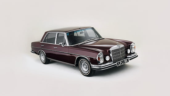  luxury, classic car, mercedes 300 sel, HD wallpaper HD wallpaper