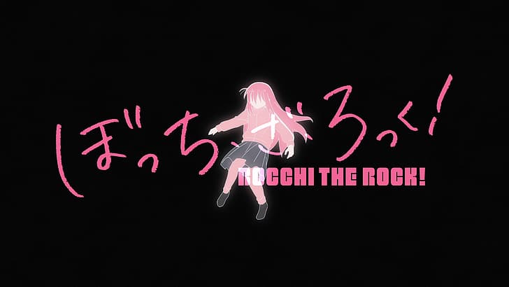 BOCCHI THE ROCK!, анимация, цветни, аниме момичета, HD тапет