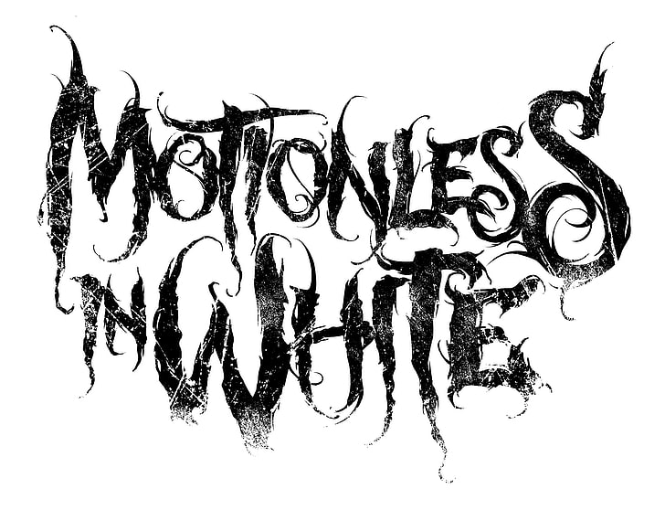 logo, Groupe de metal, Metalcore, Motionless In White, Fond d'écran HD