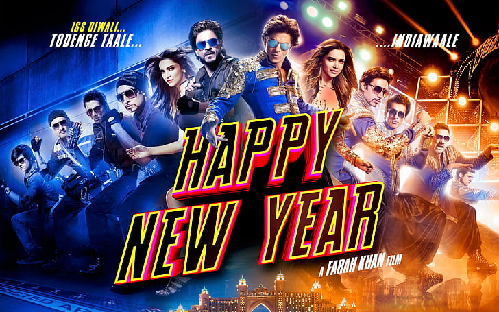 Happy New Year Movie, movie, year, happy, HD wallpaper