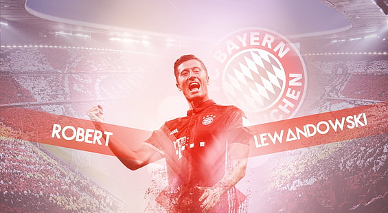 Robert Lewandowski Bayern, Sports, Football, Fond d'écran HD HD wallpaper
