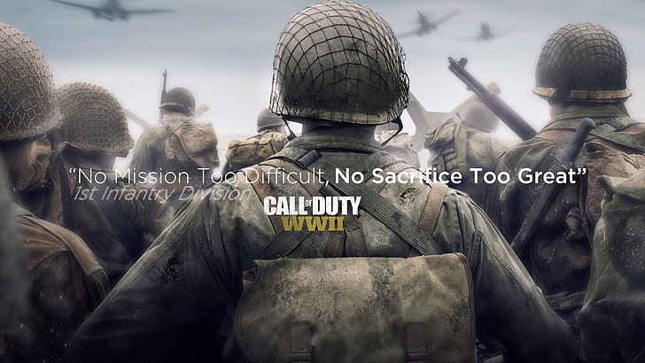 Call of Duty, Call of Duty: WWII, Soldier, HD wallpaper