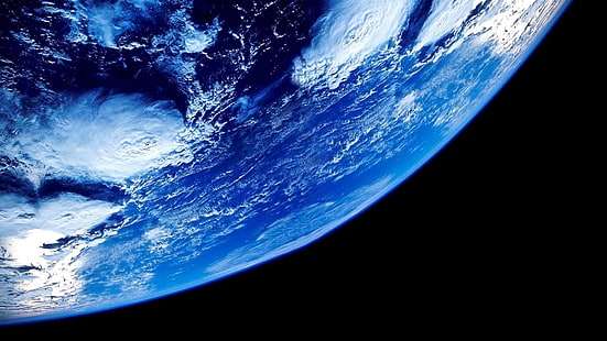 illustrazione del pianeta, Terra, universo, pianeta, spazio, stelle, Sfondo HD HD wallpaper