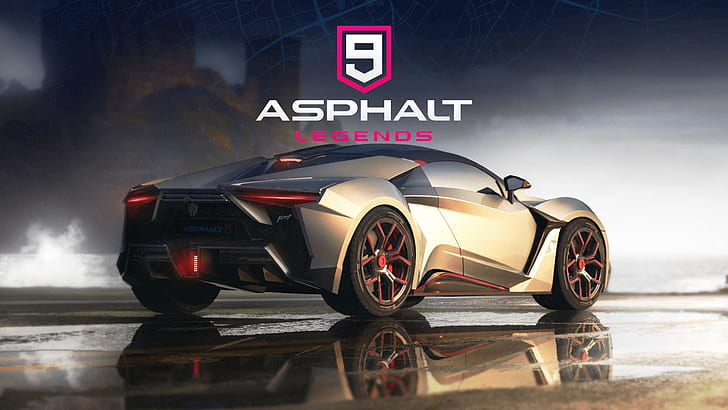 วิดีโอเกม Asphalt 9: Legends, Reflection, Sport Car, วอลล์เปเปอร์ HD