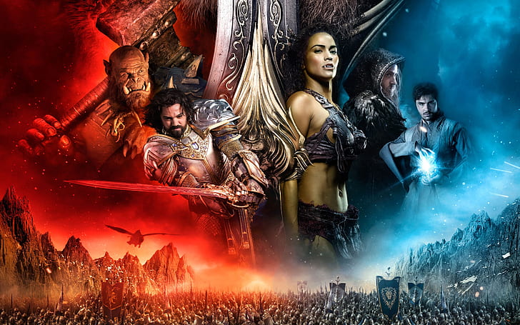 Warcraft 2016 Film, Warcraft, 2016, Film, HD-Hintergrundbild