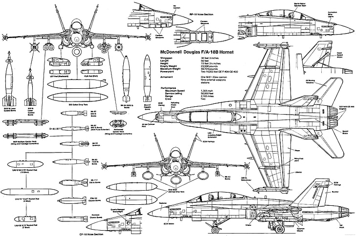 airplane, blueprint, fighter, jet, military, plane, poster, usa, HD wallpaper