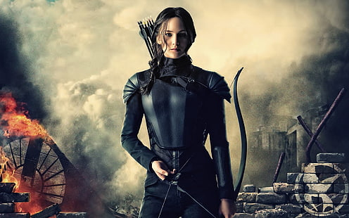 The Hunger Games, The Hunger Games: Mockingjay - Part 2, Jennifer Lawrence, The Hunger Games: Mockingjay - Part 1, Sfondo HD HD wallpaper