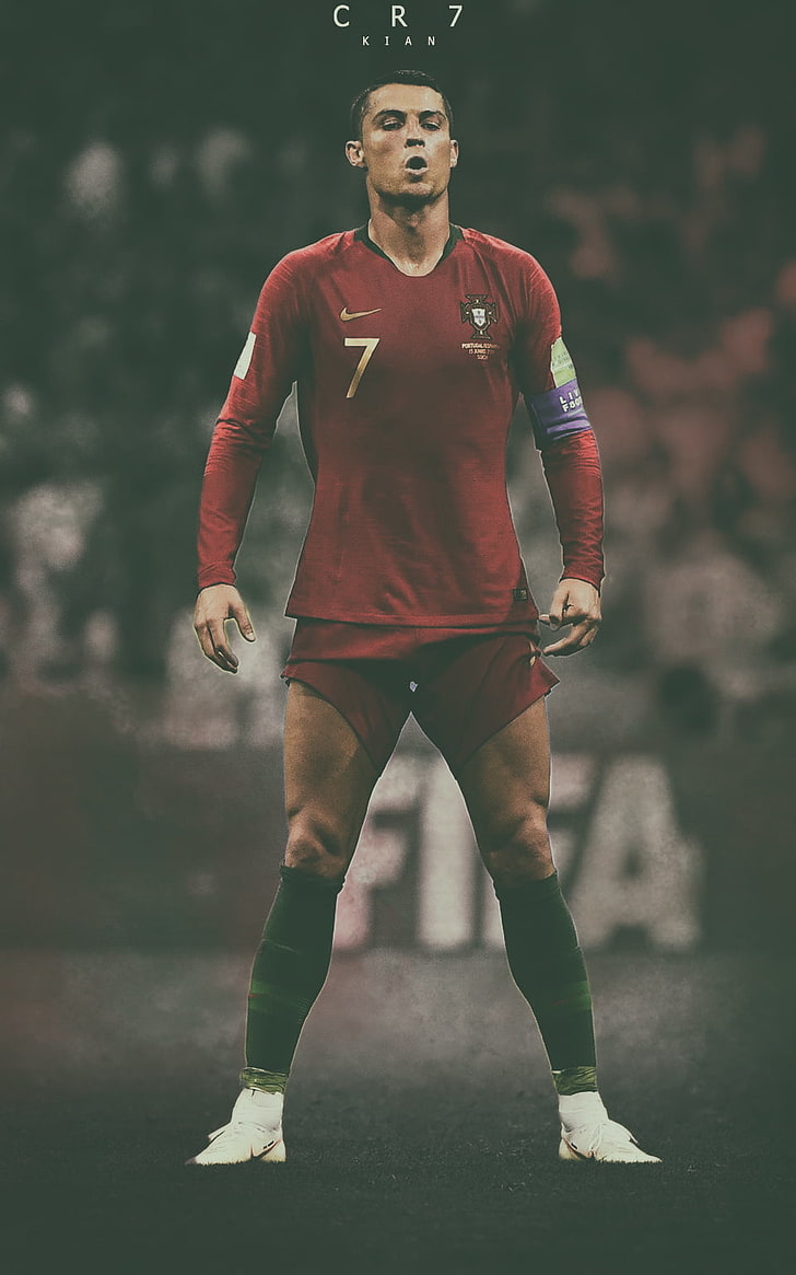 Cristiano Ronaldo, Portugal, HD wallpaper
