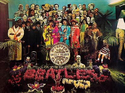 The Beatles, George Harrison, Ringo Starr, Paul McCartney, John Lennon, Wallpaper HD HD wallpaper