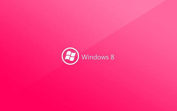 Windows 8 brillant magenta, magenta, windows 8, marque et logo, Fond d'écran HD