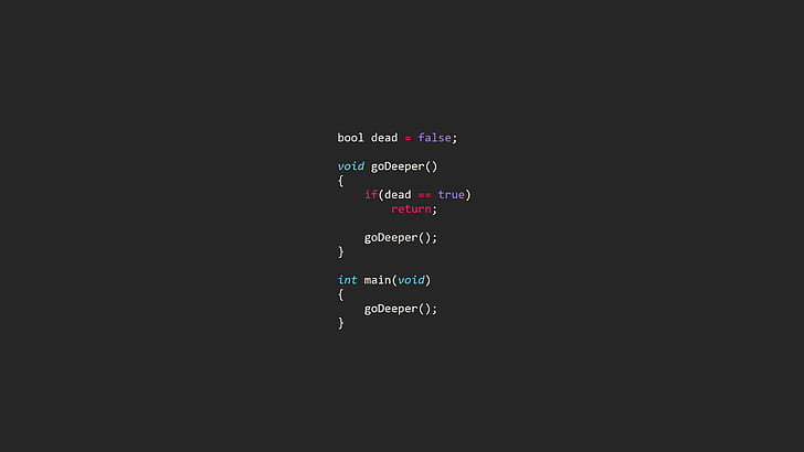 code computer syntax highlighting inception programming programming language c programming language, HD wallpaper