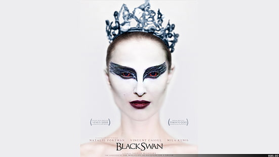 кино, Натали Портман, Черный лебедь, постер фильма, HD обои HD wallpaper
