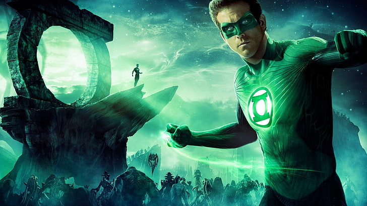 Green Lantern, Green Lantern, Ryan Reynolds, film, Wallpaper HD