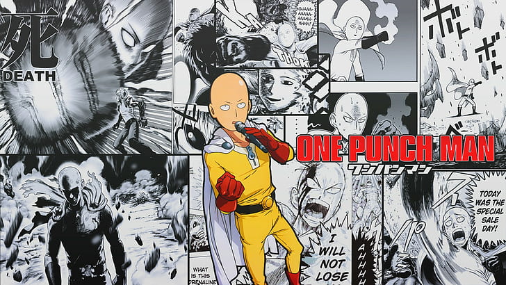 One-Punch Man, Saitama, HD tapet
