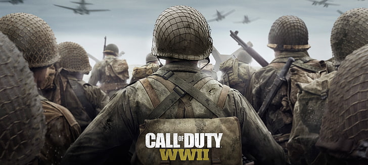 Invasi Normandia, Call of Duty WWII, Wallpaper HD